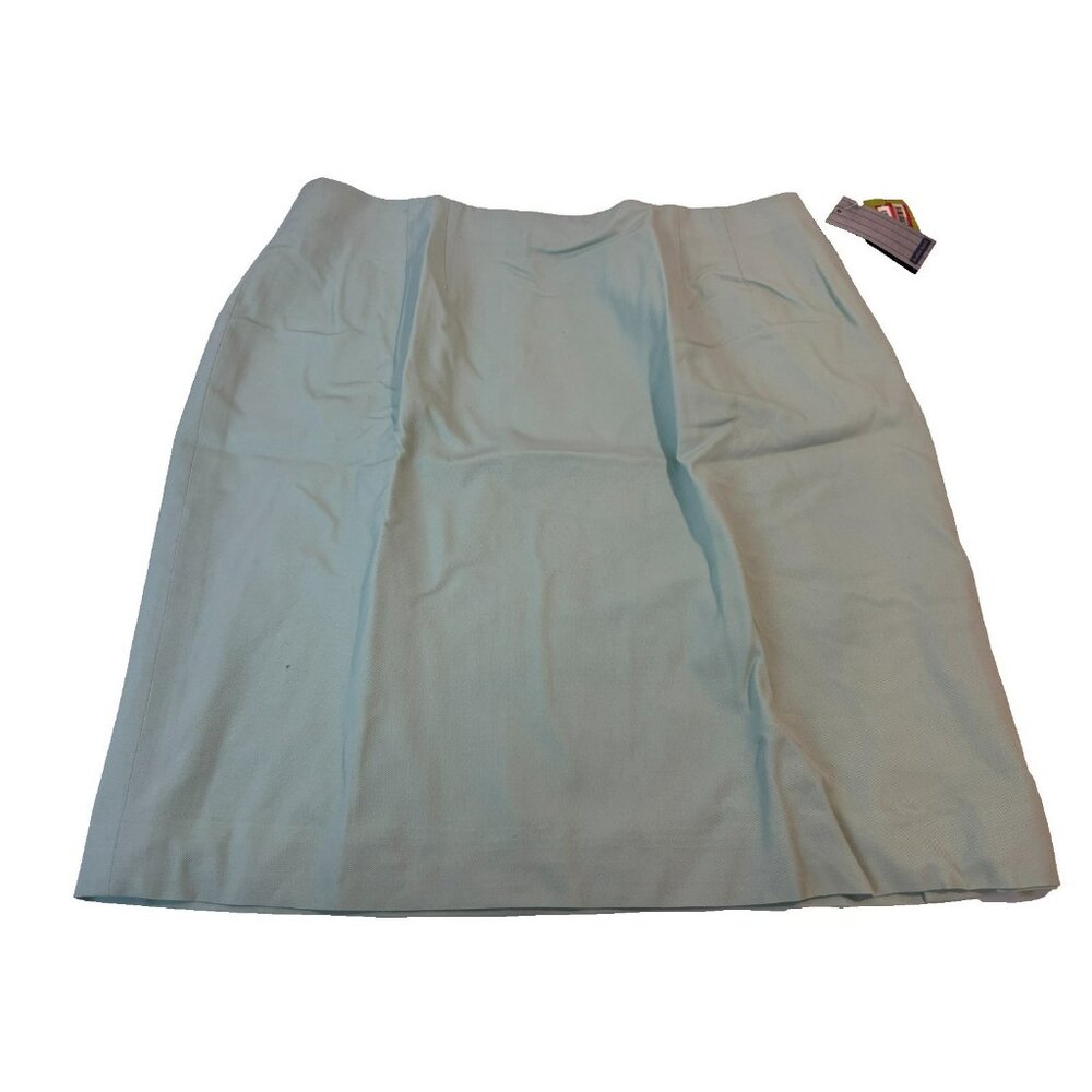 Austin Reed Petite Women's Mint Blue/Green A-Line Skirt Size 20 NWT